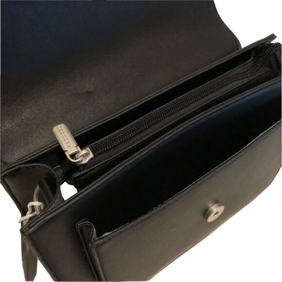 ZOE CROSSBODY by Pixie Mood - BLACK - Cruelty Free - Vegan Leather - Picture 12 of 12